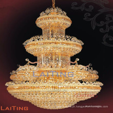 Lustre de cristal antigo lustre de ferro vintage luz pingente